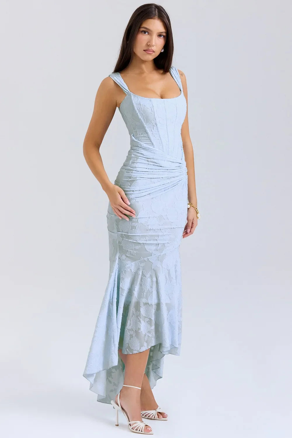 Maxi Lace Dress - Hilai