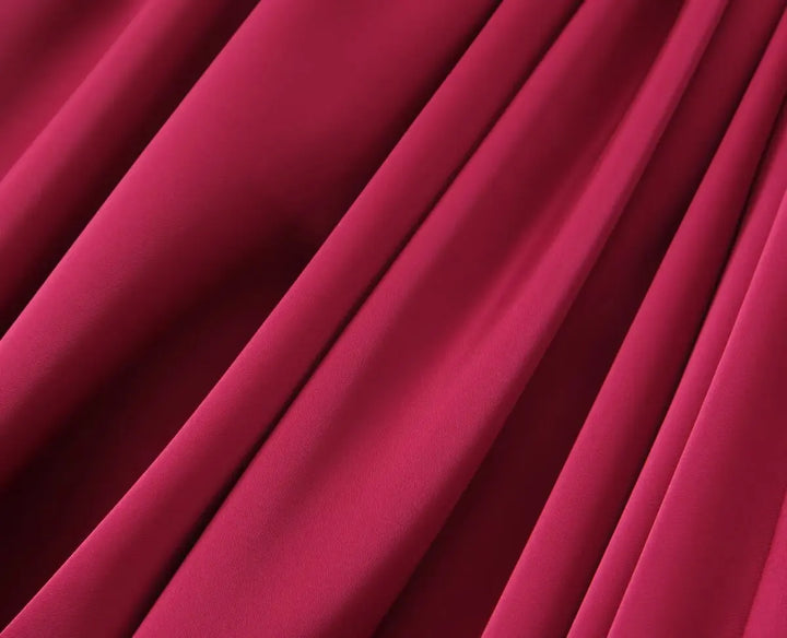 Strapless Midi Dress with A-Line and Elegant Design - Simone