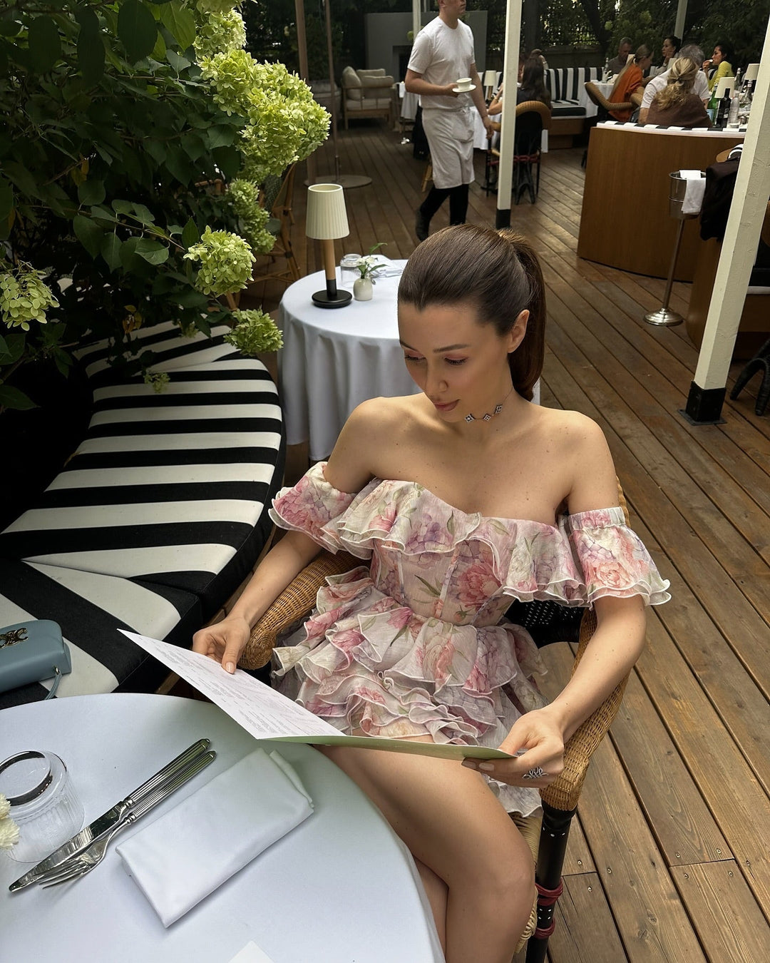 Floral Off-Shoulder Ruffled Mini Dress - Lisa