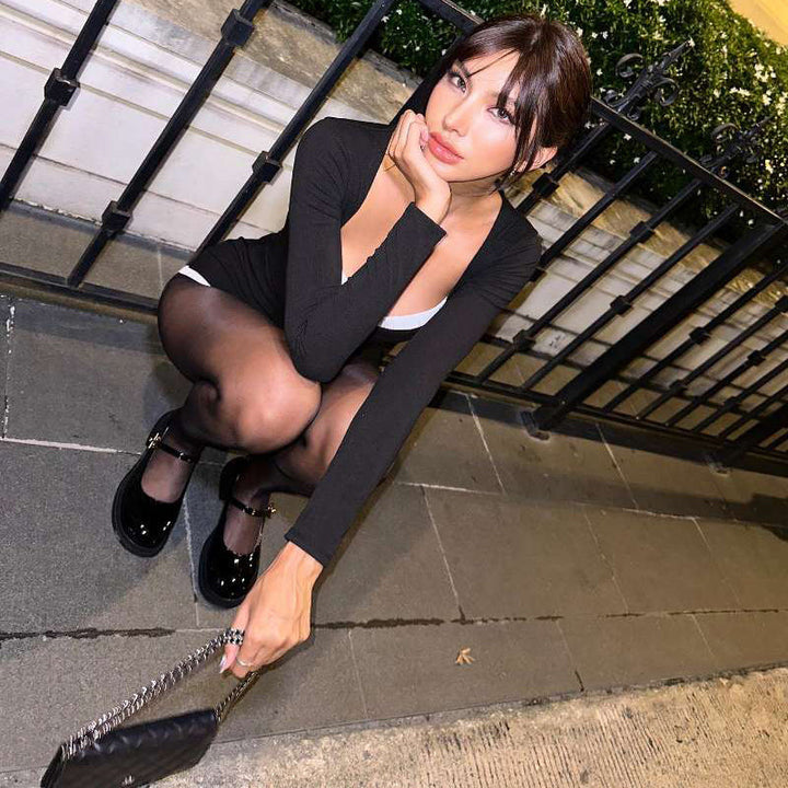 Short Tailored Jumpsuit with Classic Design - Reign