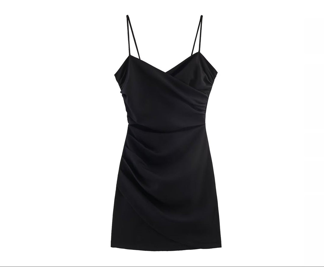 ALAN tailored mini dress with a pleated design