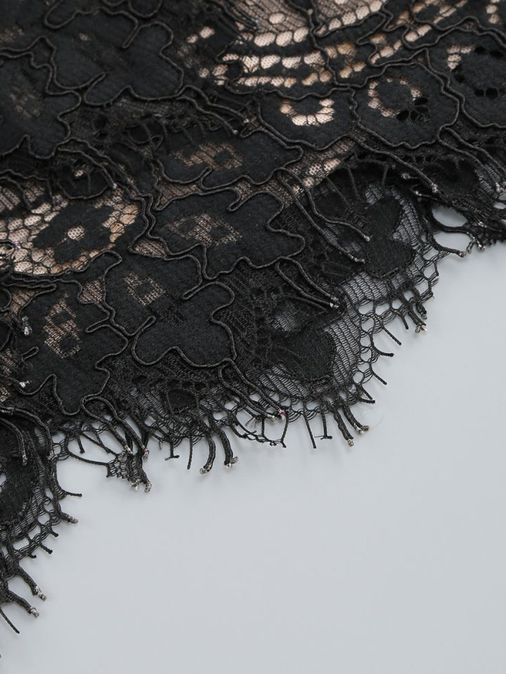 Strapless Lace Mini Dress - Orina