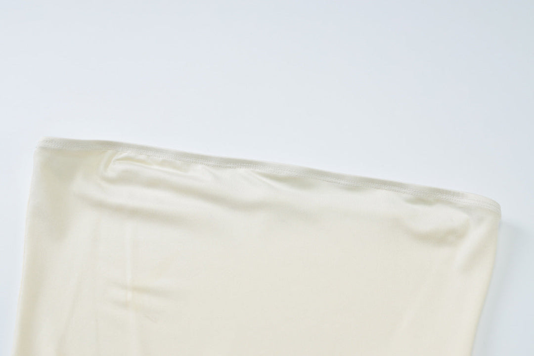 Chiffon Maxi Dress with Gathered Off-the-Shoulder Design - Delilah