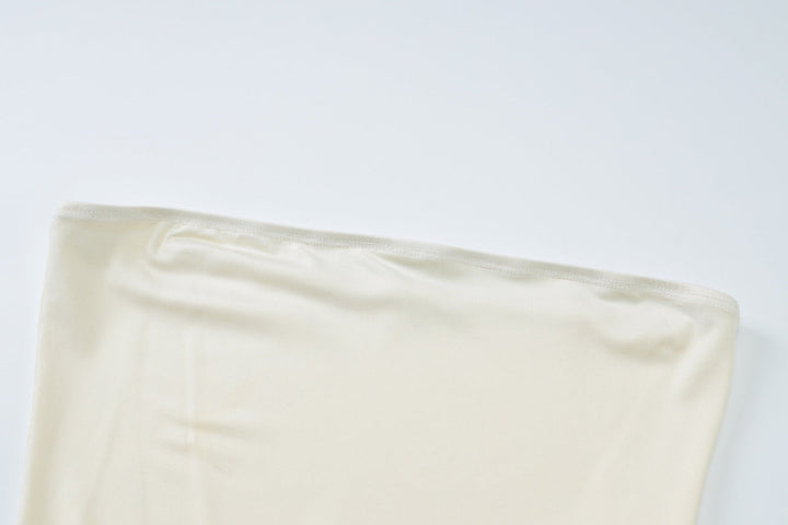Chiffon Maxi Dress with Gathered Off-the-Shoulder Design - Delilah