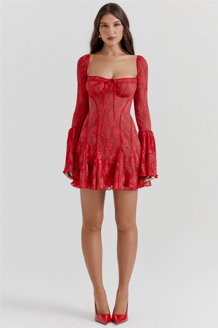 Lace Mini Dress - Anna