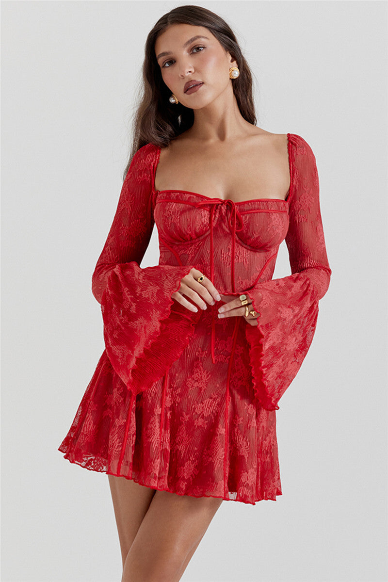 Lace Mini Dress - Anna