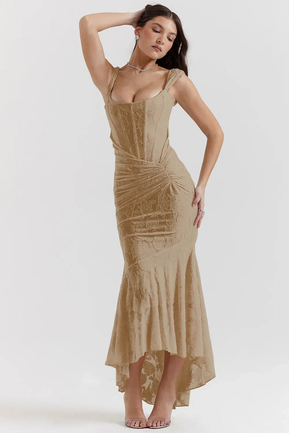 Maxi Lace Dress - Hilai