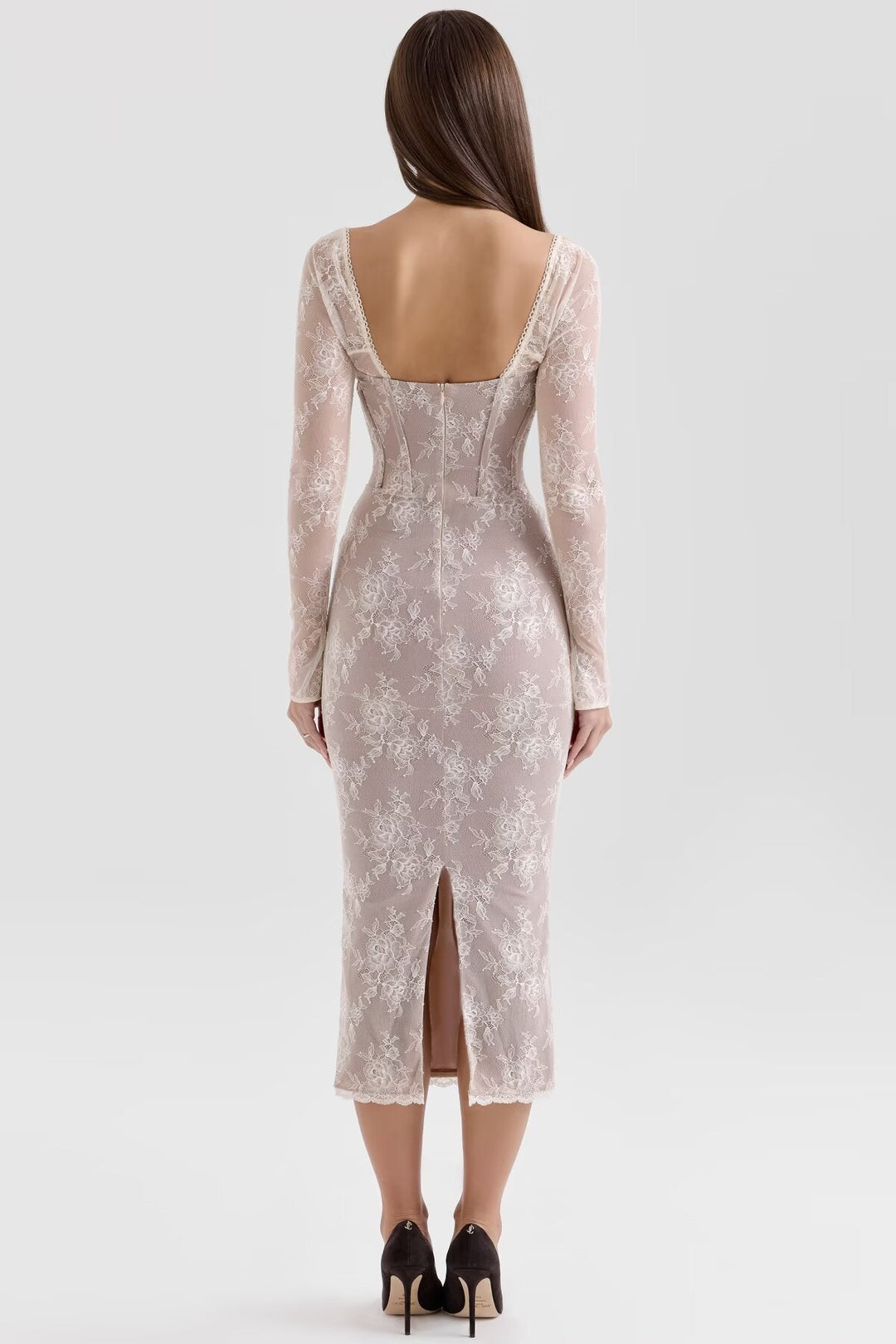 Midi Lace Dress - Elizabeth