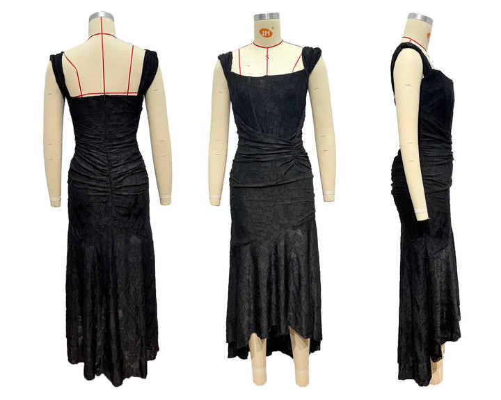 Maxi Lace Dress - Hilai