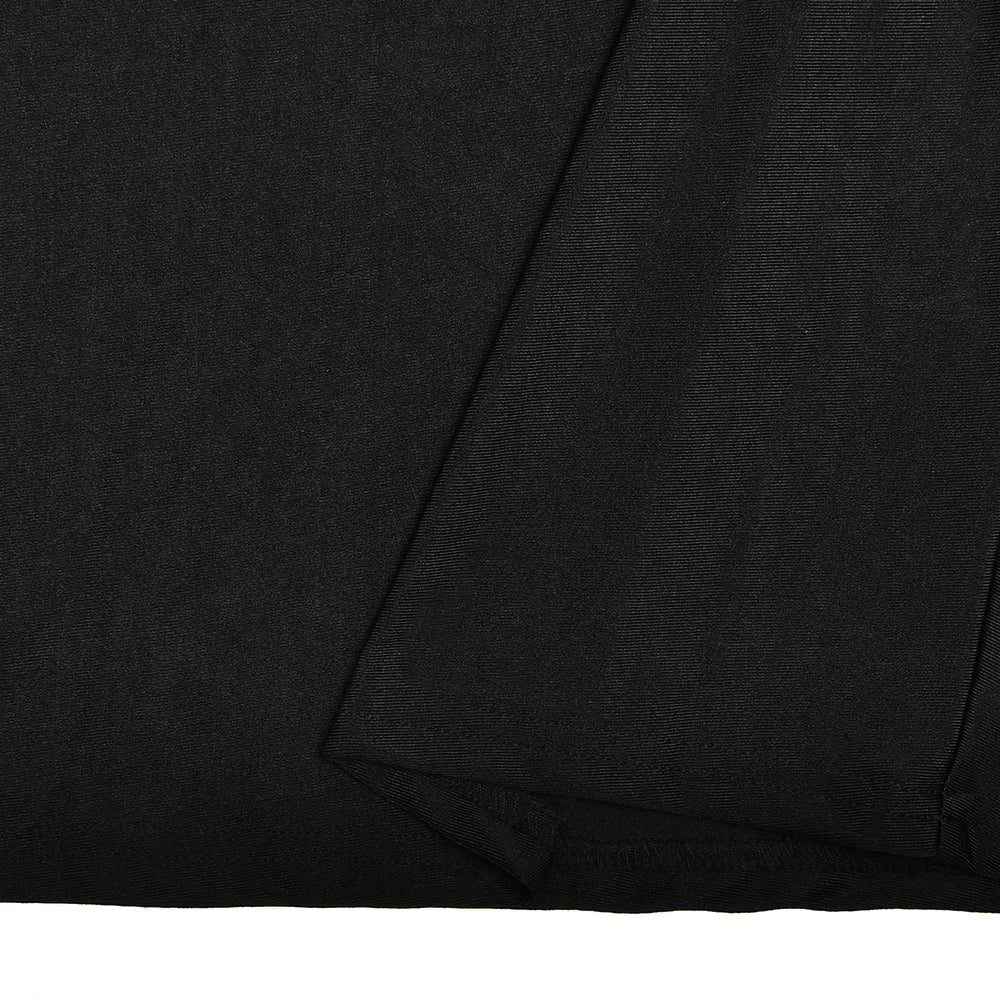 Fitted midi dress with chain and buckle cutout detail - John