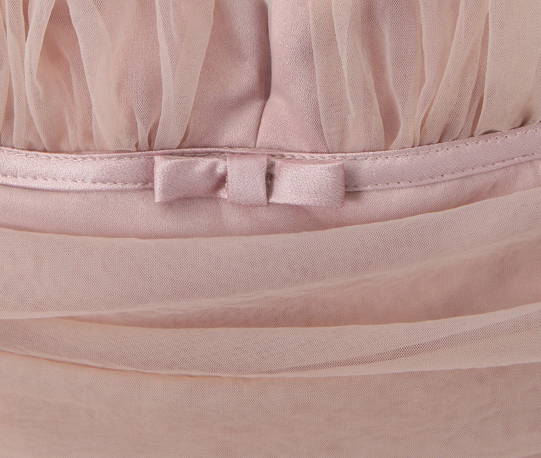 Ballerina mini dress with tulle design in A-line cut - Alicia