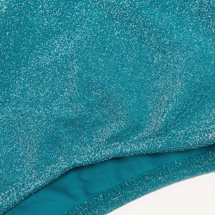 Glitter Bikini with High-Waist Bottom - Lee Yam