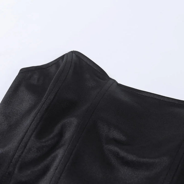 Velvet Strapless Top - Allen