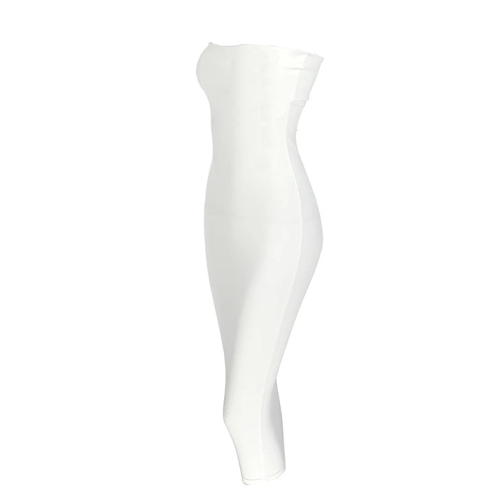 Fitted Strapless Midi Dress in Shaping Fabric - Or Li