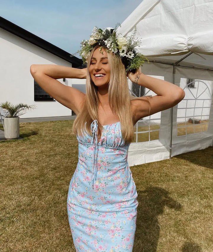 Floral Maxi Dress - Tiny