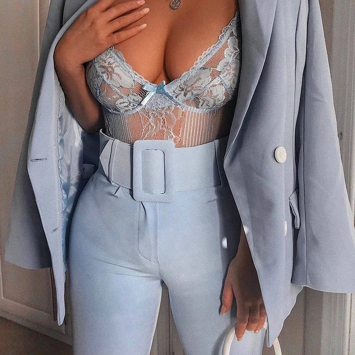 Lace Lingerie Bodysuit - Naya