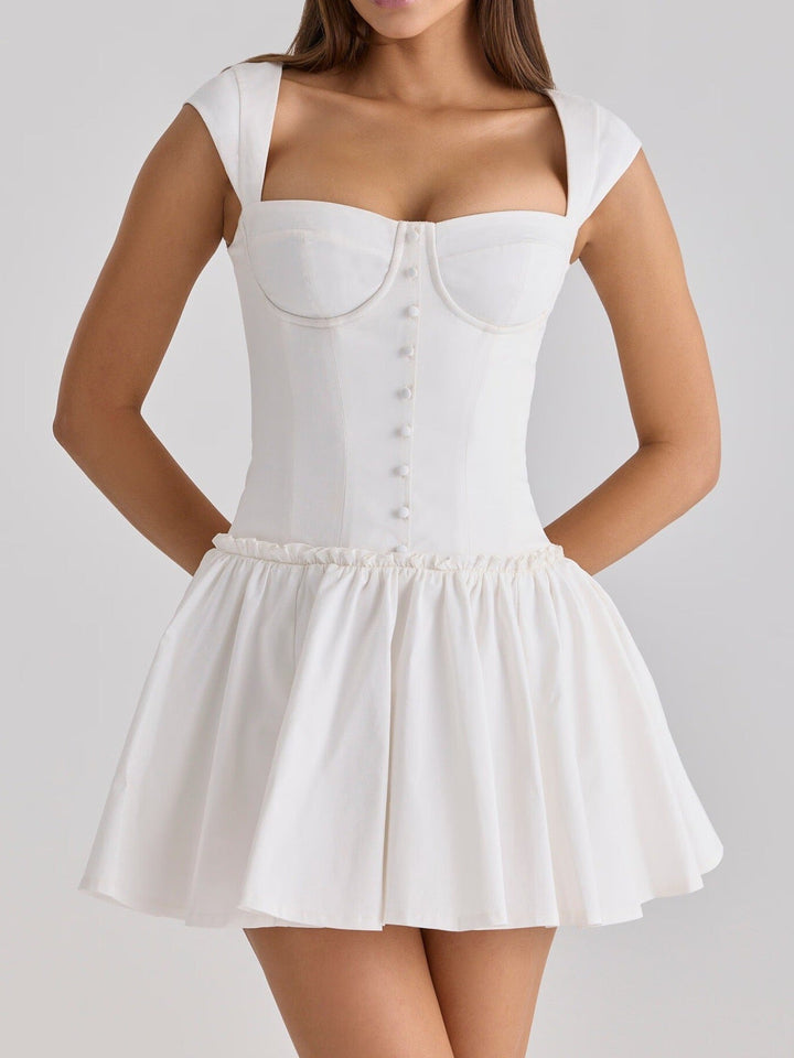 Doll-style mini dress – JUNE