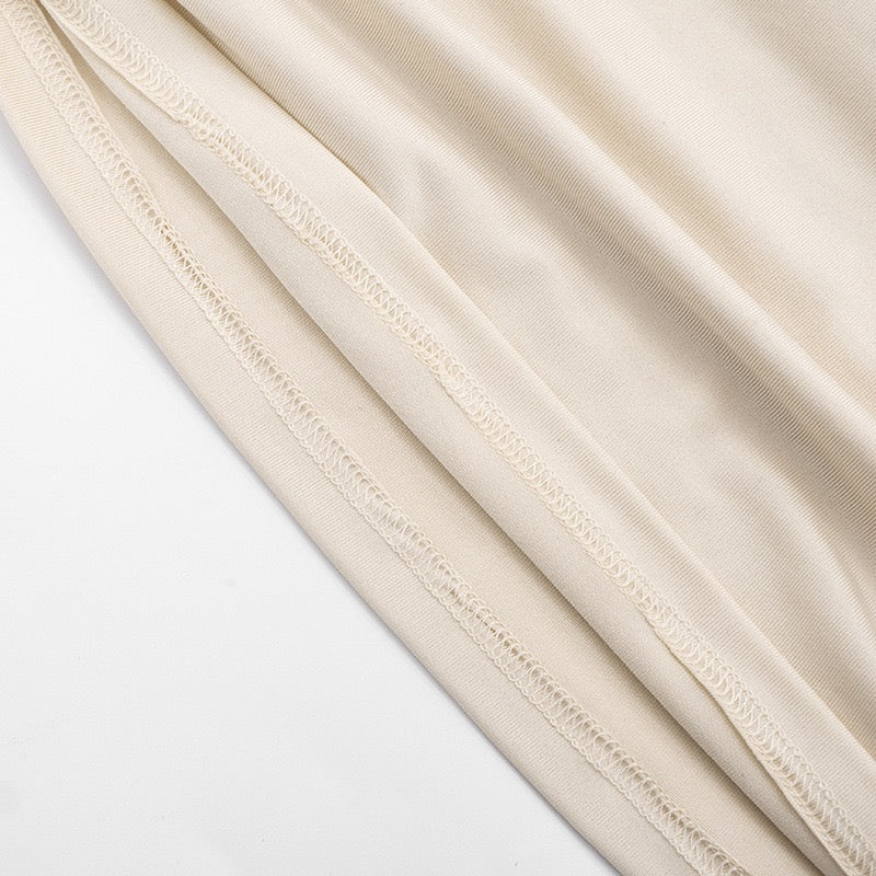 Mini Dress with Pleats and Open Back Design - SHIRI