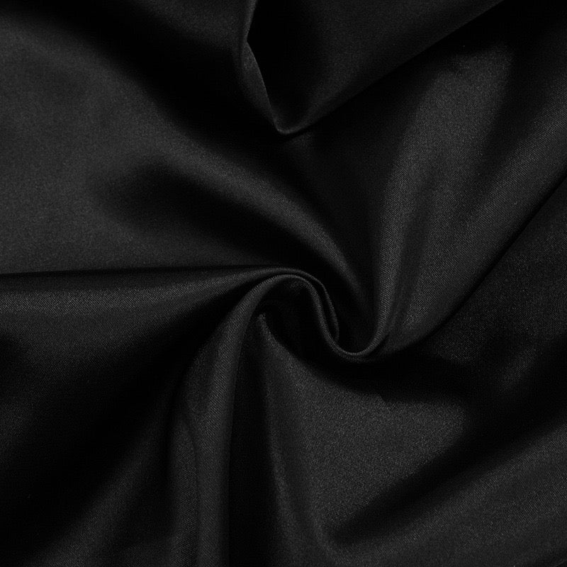 Satin Mini Dress with Mesh Design - Sandra
