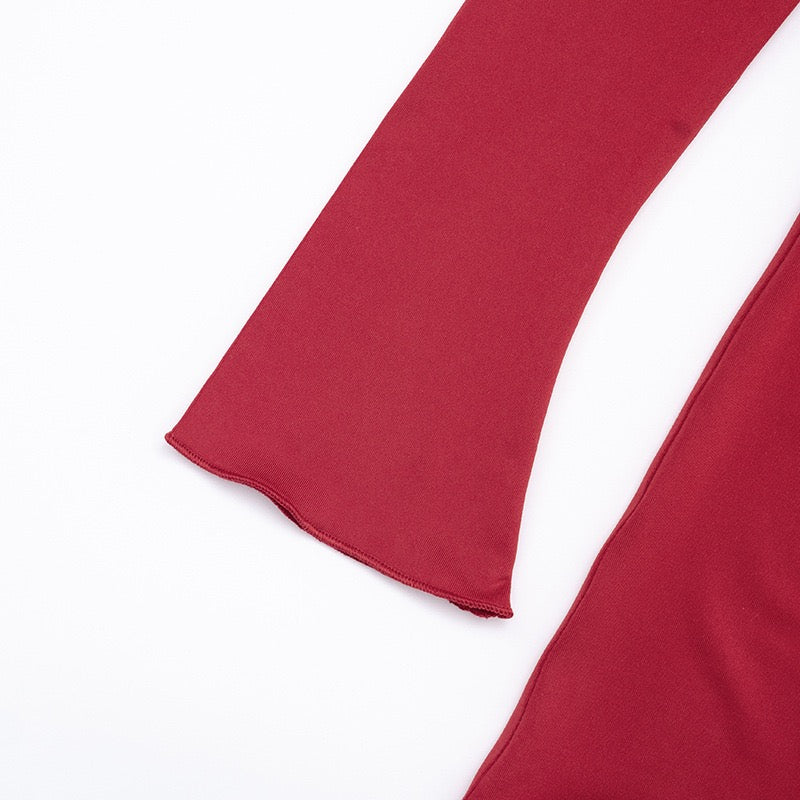 Mini Dress with Bodysuit and Pleats Design - Tahal