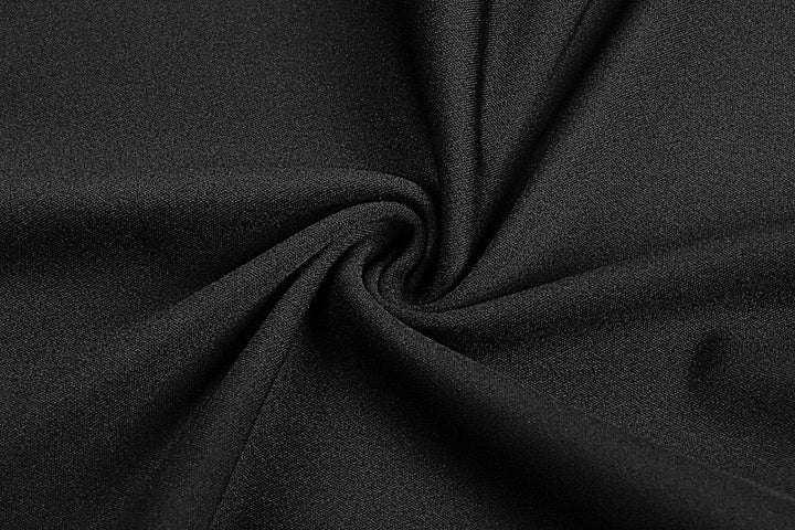 Strapless ruffled maxi dress with asymmetric tie at the back - Laverna