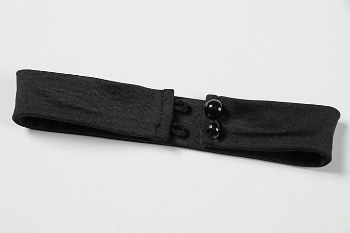 Maxi dress with cutouts and buckles, collar detail - VINNY