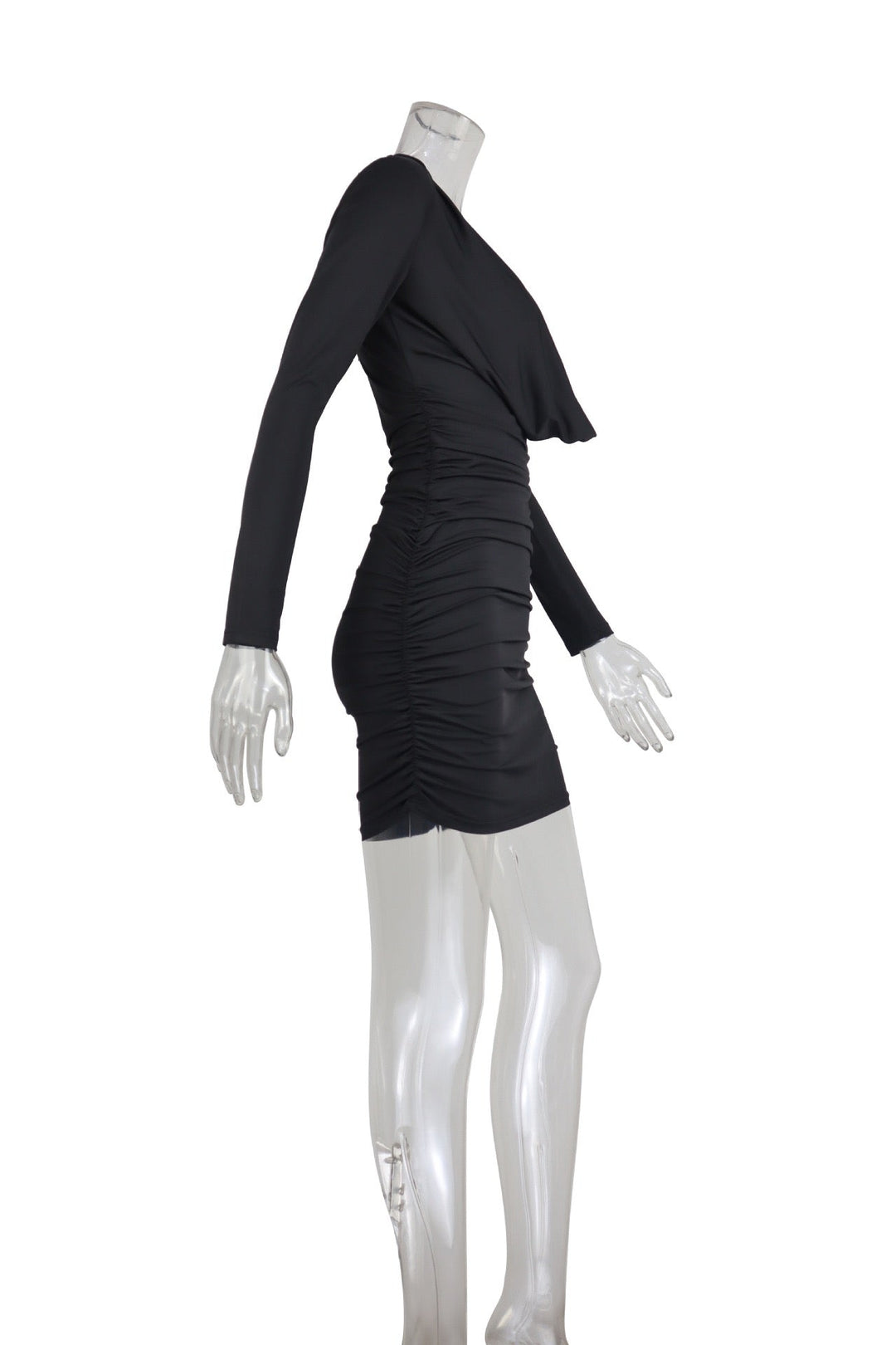 Mini dress with pleats design - Karin
