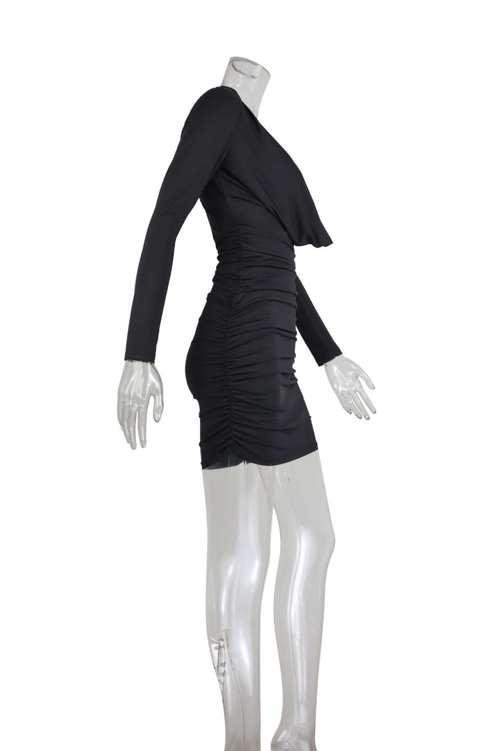 Mini dress with pleats design - Karin