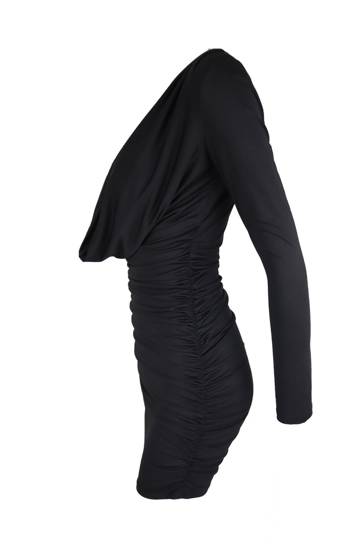 Mini dress with pleats design - Karin