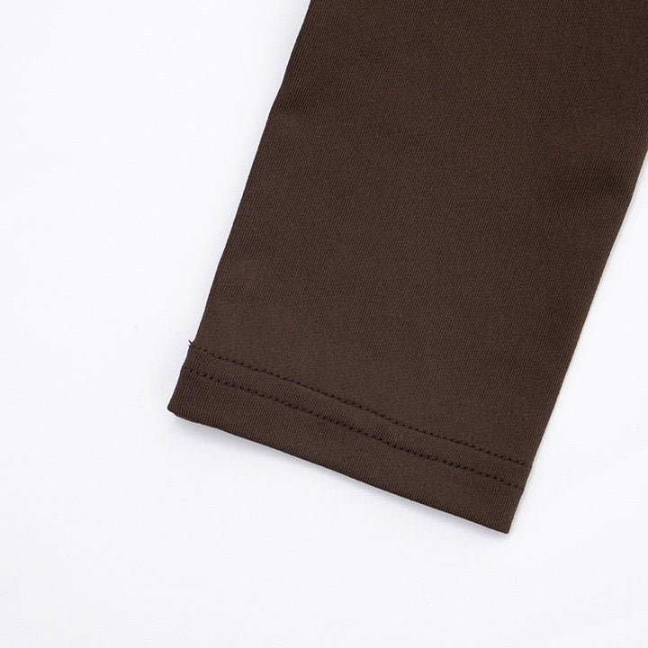 Maxi turtleneck dress with ruching design - Dalit