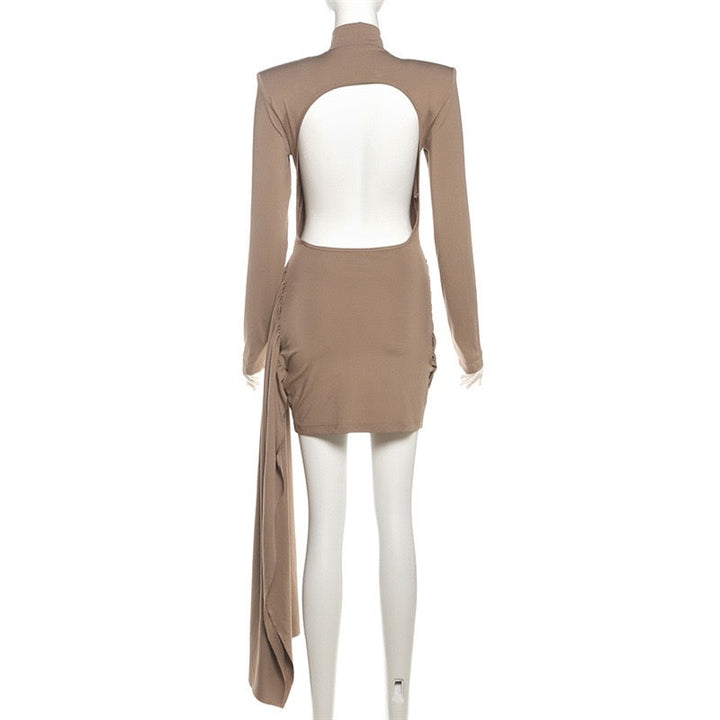 Mini Dress with Pleated Design - Valen