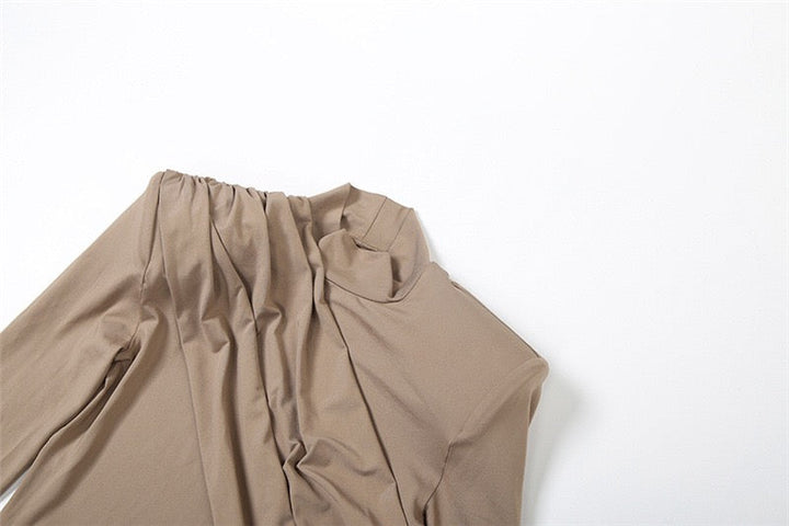 Mini Dress with Pleated Design - Valen