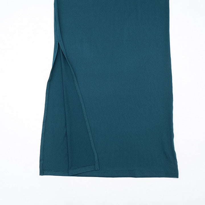 Maxi dress with open back and bow decoration - Joy
