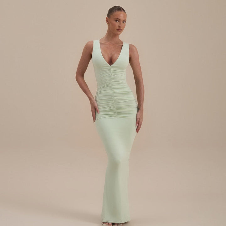 Ruched maxi dress – Nelly