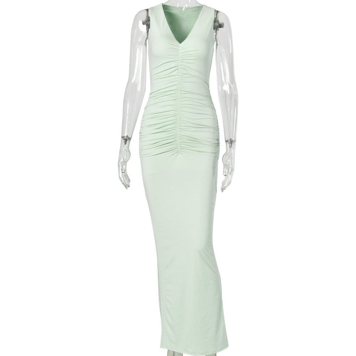 Ruched maxi dress – Nelly