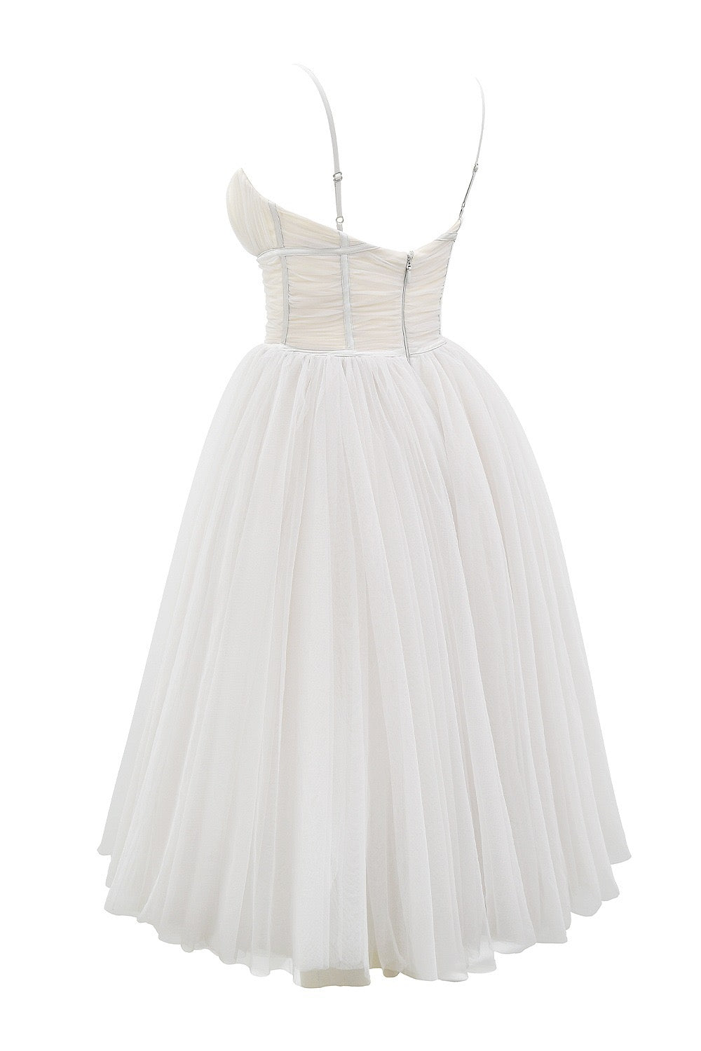 A-Line Midi Tulle Dress - Ahava