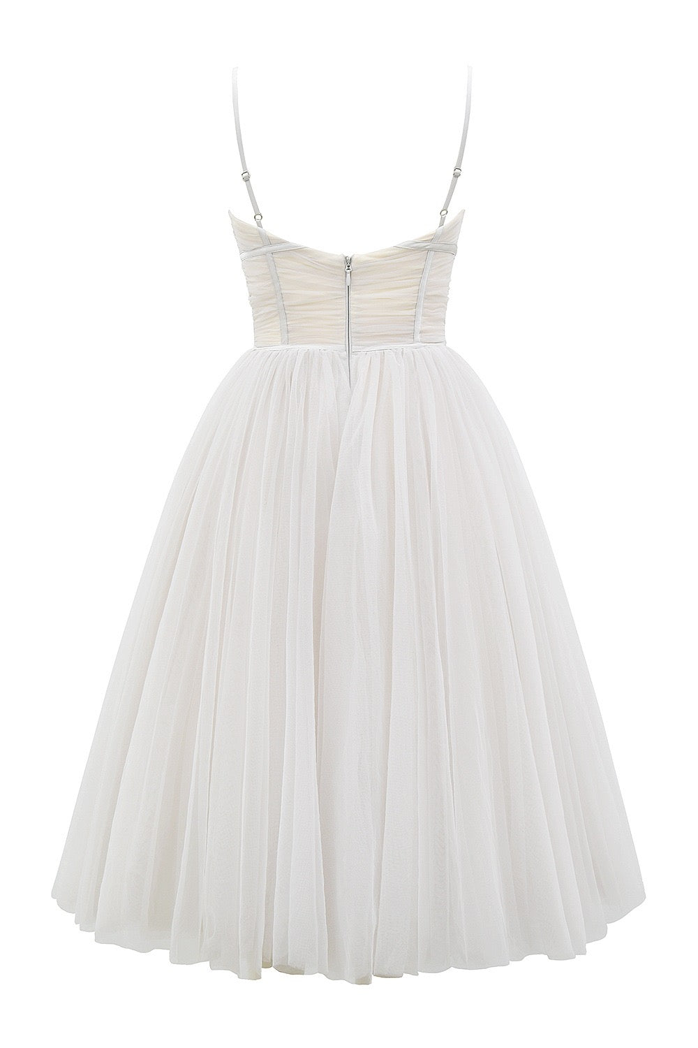 A-Line Midi Tulle Dress - Ahava