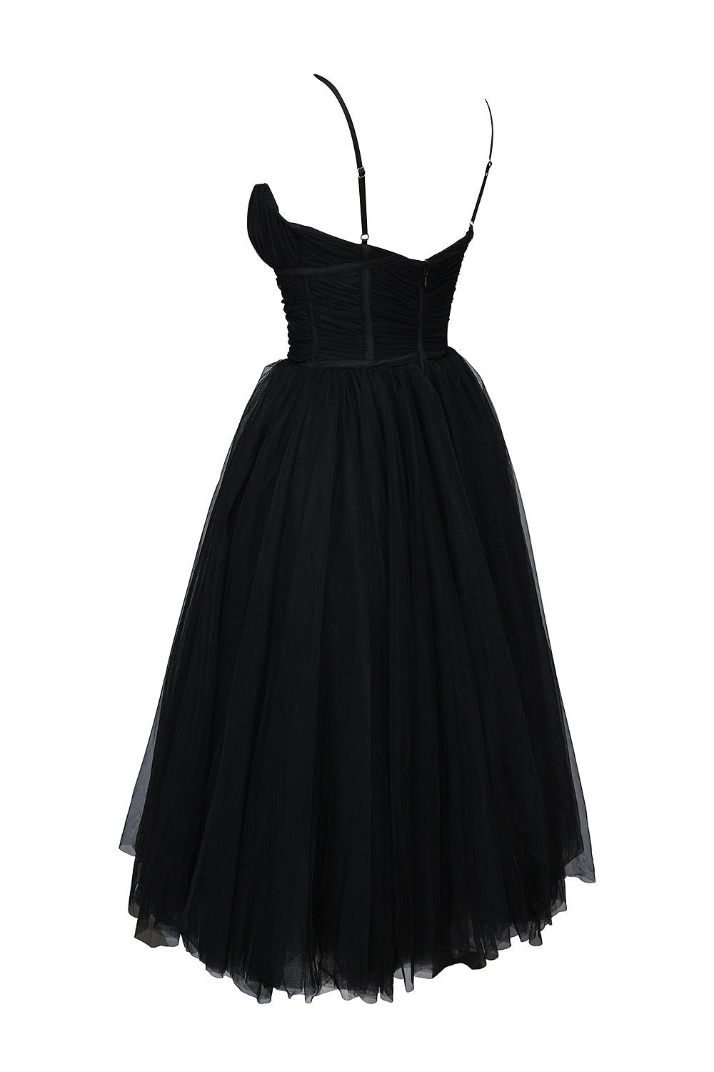 A-Line Midi Tulle Dress - Ahava