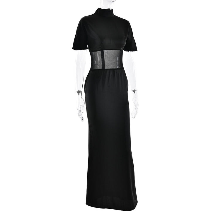 Maxi dress with mesh design - Tair