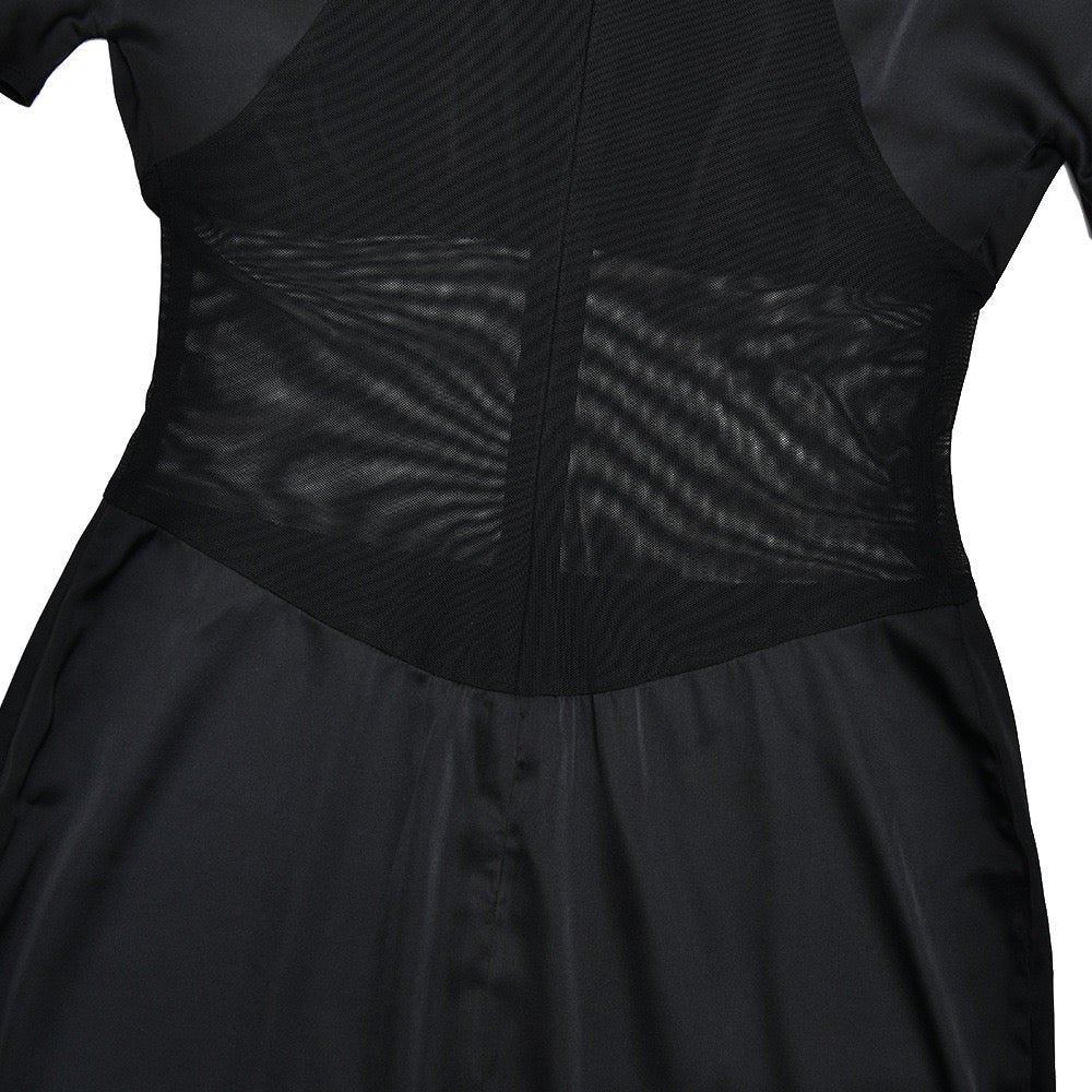Maxi dress with mesh design - Tair