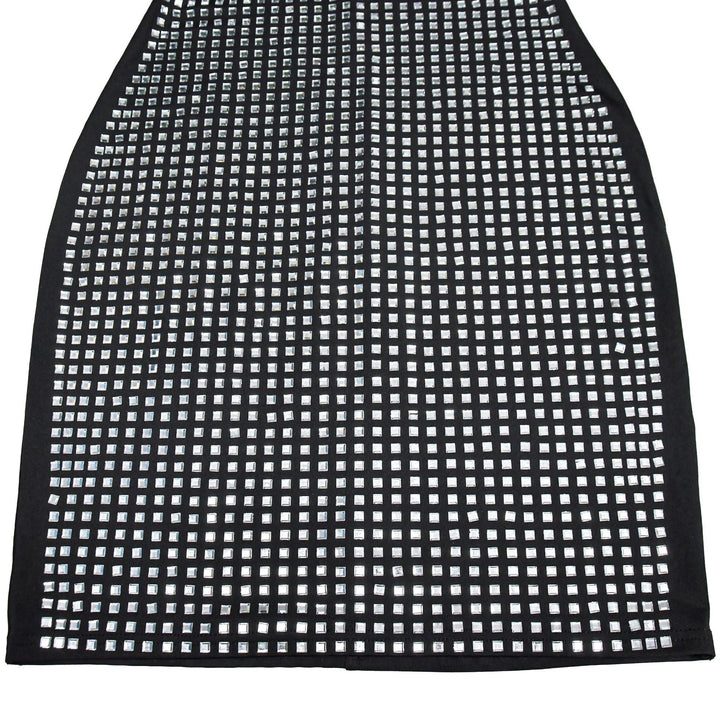 Mini Dress with Sparkling Sequins and Open Back - Sheina