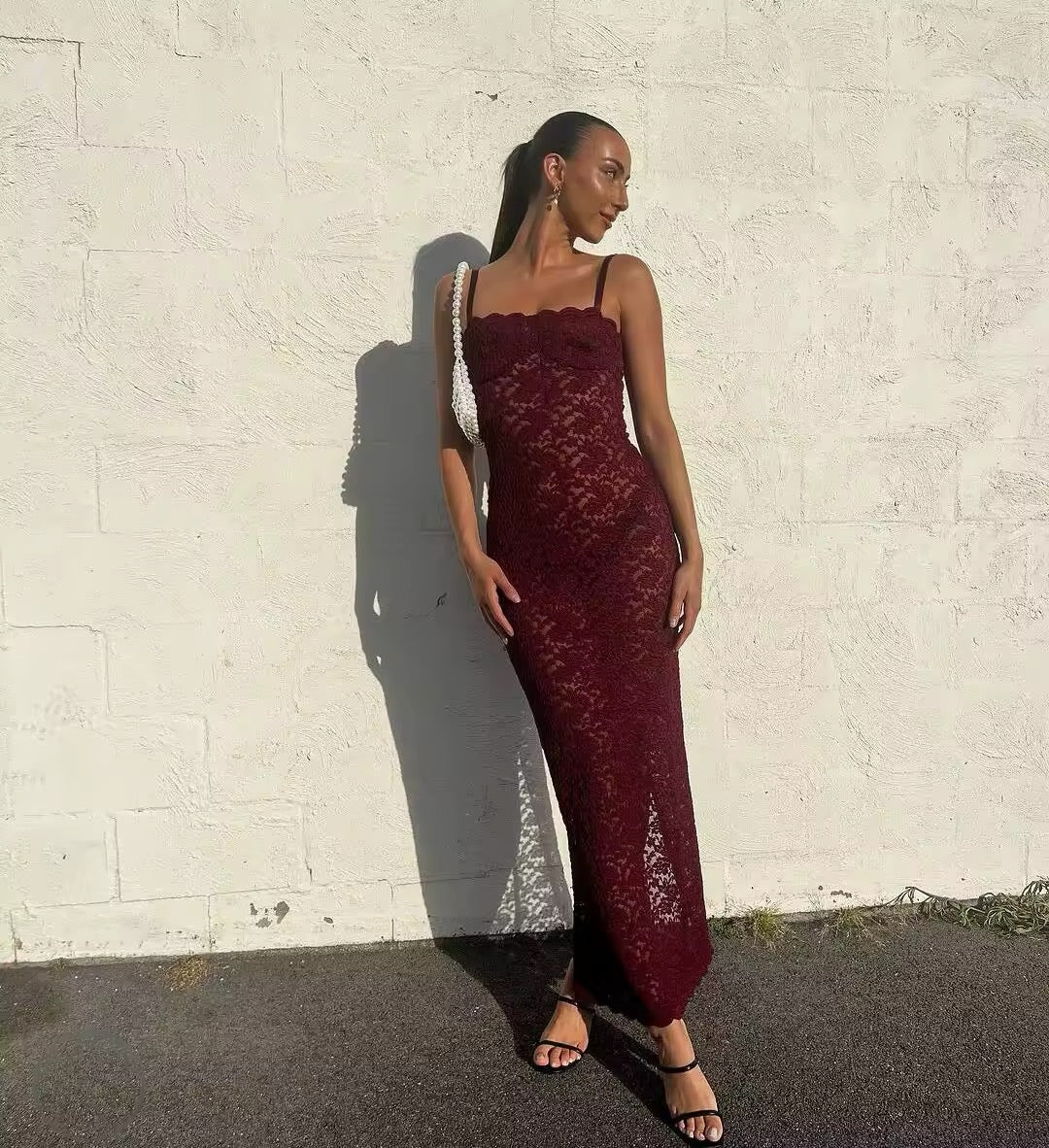 Lace Maxi Dress - Andrea