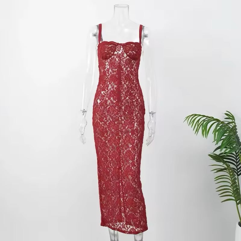 Lace Maxi Dress - Andrea
