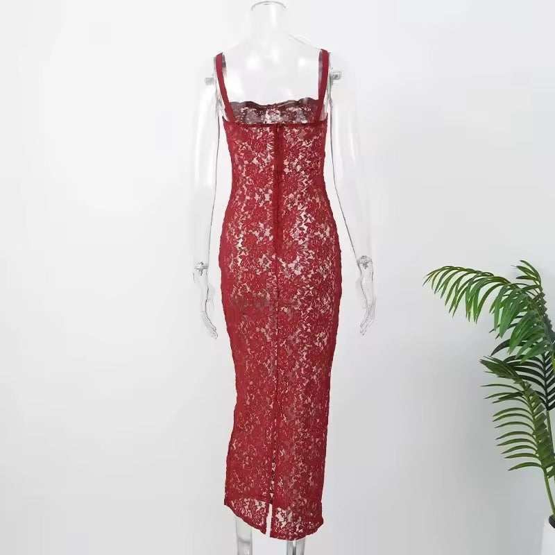 Lace Maxi Dress - Andrea