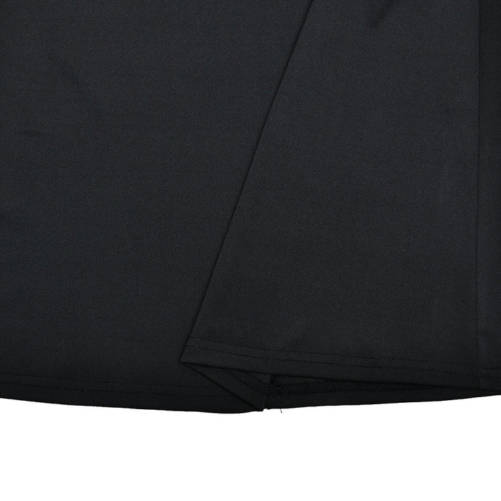 Maxi Dress with Velvet Ruching Decoration - Sela