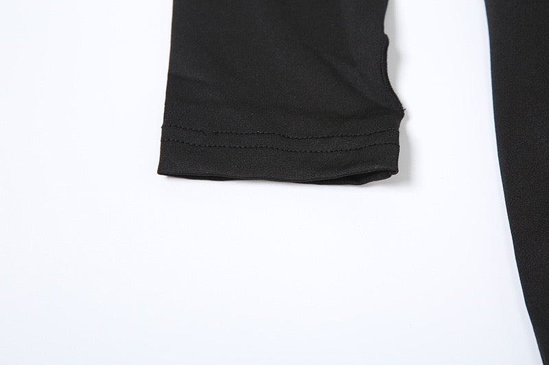Elegant maxi turtleneck dress with ruching and open back design - DALIA