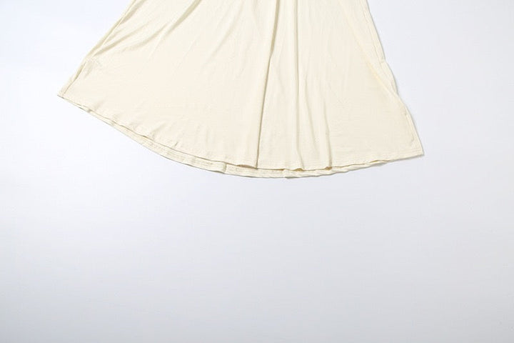 Elegant maxi turtleneck dress with ruching and open back design - DALIA