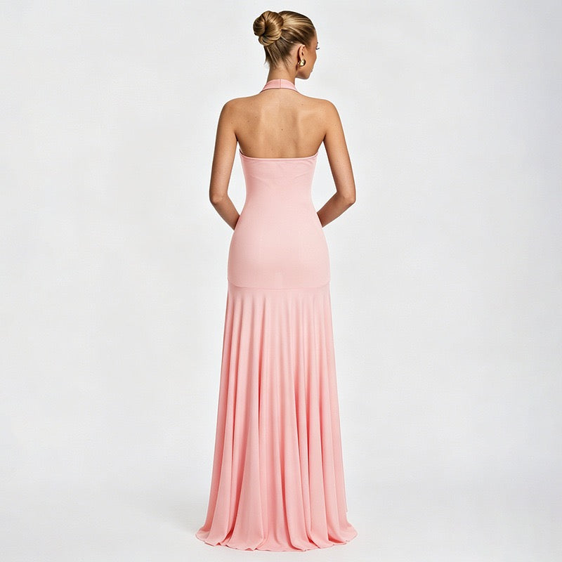 Open-back maxi dress – YAHELIA