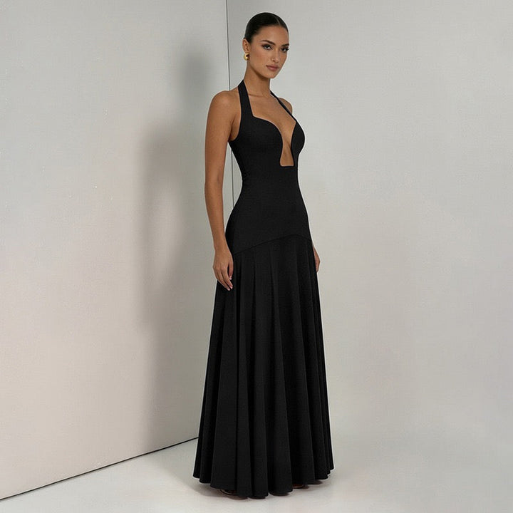 Open-back maxi dress – YAHELIA