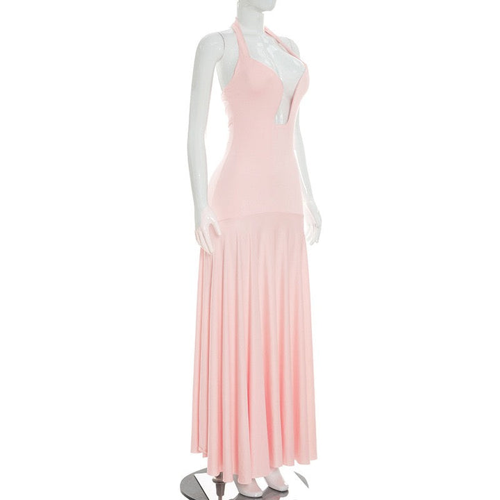 Open-back maxi dress – YAHELIA